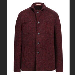Massimo Alba Herringbone Watercolor Wool Jacket, BNWT, 42US/52EU- RRP $795